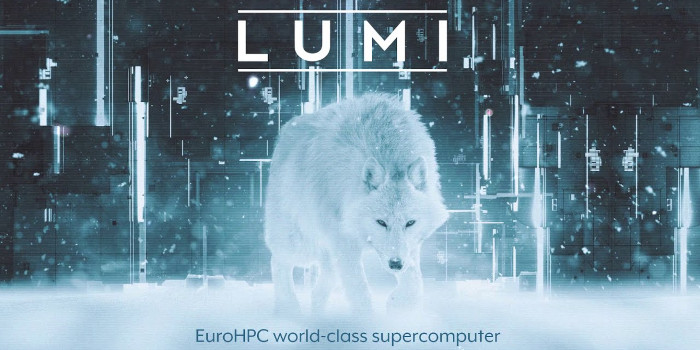 Image of LUMI continues to be the European flagship supercomputer.